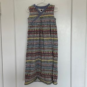 Sleeveless geometric dress - Tea Collection